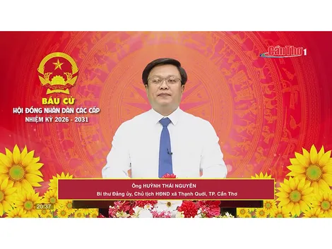 Ông Huỳnh Thái Nguyên – Bí thư Đảng ủy, Chủ tịch HĐND xã Thạnh Quới, TP. Cần Thơ