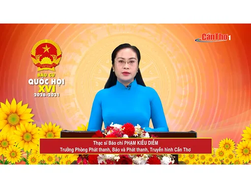 Bà Phạm Kiều Diễm – Bí thư Chi bộ, Trưởng phòng Phát thanh, Báo và Phát thanh, Truyền hình Cần Thơ