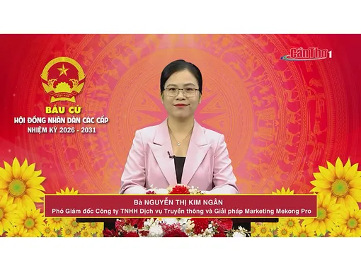 Bà Nguyễn Thị Kim Ngân – Phó Giám đốc Công ty TNHH Dịch vụ Truyền thông và Giải pháp Marketing Mekong Pro