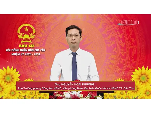 Ông Nguyễn Hoài Phương – Phó Trưởng phòng Công tác HĐND, Văn phòng Đoàn Đại biểu Quốc hội và HĐND TP. Cần Thơ