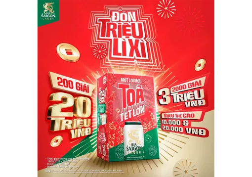 Muôn vàn kiểu "tỏa Tết lớn" khắp 3 miền: Bia Saigon cùng người dùng gắn kết trong năm mới