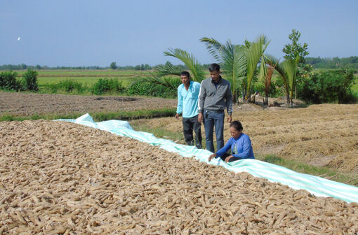 ឈាន​ឡើង​អា​ស្រ័យ​ការ​ព្យា​យាម​ខិត​ខំ​ពល​កម្ម​ផលិត​