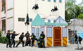 Lực lượng cảnh sát cơ động ra quân huấn luyện và phát động phong trào thi đua 2026