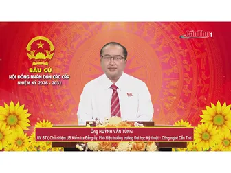 Ông Huỳnh văn Tùng – Ủy viên BTV, Chủ nhiệm UB Kiểm tra Đảng ủy, Phó Hiệu trưởng Trường Đại học Kỹ thuật – Công nghệ Cần Thơ