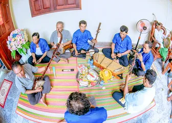 40 năm giữ văn hóa truyền thống của Đội Nhạc lễ cưới cổ truyền Tum Pók Sók