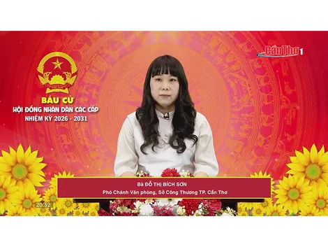 Bà Đỗ Thị Bích Sơn – Phó Chánh Văn phòng, Sở Công Thương TP. Cần Thơ