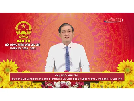 Ông Ngô Anh Tín – Ủy viên BCH Đảng bộ thành phố, Bí thư Đảng ủy, Giám đốc Sở Khoa học và Công nghệ TP. Cần Thơ