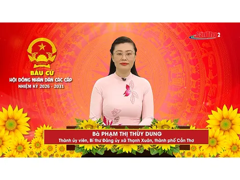 Bà Phạm Thị Thùy Dung – Thành ủy viên, Bí thư Đảng ủy xã Thạnh Xuân, thành phố Cần Thơ