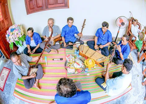 40 năm giữ văn hóa truyền thống của Đội Nhạc lễ cưới cổ truyền Tum Pók Sók