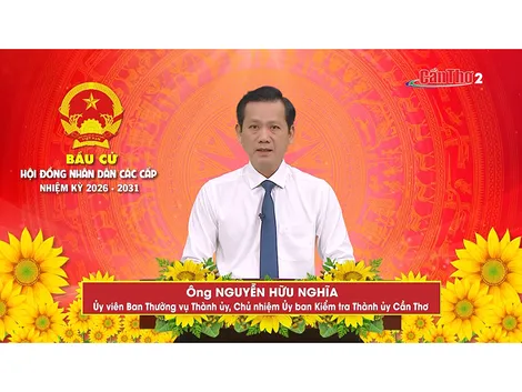 Ông Nguyễn Hữu Nghĩa – Ủy viên Ban Thường vụ Thành ủy, Chủ nhiệm Ủy ban Kiểm tra Thành ủy Cần Thơ