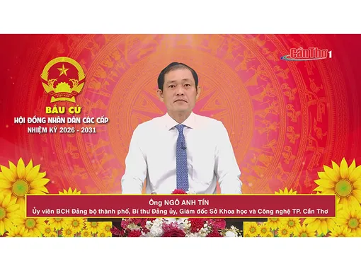 Ông Ngô Anh Tín – Ủy viên BCH Đảng bộ thành phố, Bí thư Đảng ủy, Giám đốc Sở Khoa học và Công nghệ TP. Cần Thơ