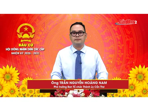 Ông Trần Nguyễn Hoàng Nam – Phó trưởng Ban Tổ chức Thành ủy Cần Thơ