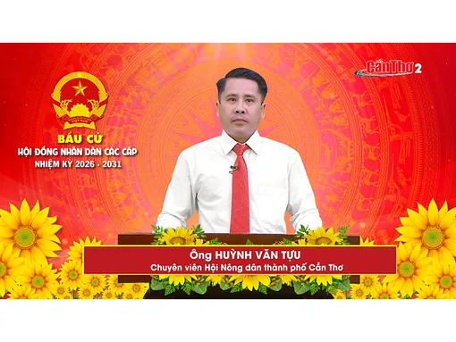 Ông Huỳnh Văn Tựu – Chuyên viên Hội Nông dân thành phố Cần Thơ