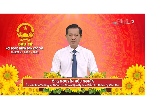 Ông Nguyễn Hữu Nghĩa – Ủy viên Ban Thường vụ Thành ủy, Chủ nhiệm Ủy ban Kiểm tra Thành ủy Cần Thơ