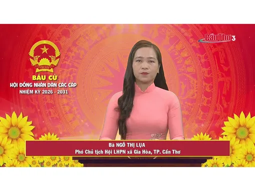 Bà Ngô Thị Lụa - Phó Chủ tịch Hội LHPN xã Gia Hòa, TP. Cần Thơ