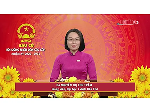 Bà Nguyễn Thị Thu Trâm - Giảng viên, Đại học Y Dược Cần Thơ