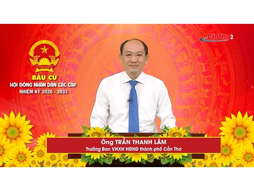Ông Trần Thanh Lâm – Trưởng Ban Văn hóa xã hội HĐND thành phố Cần Thơ