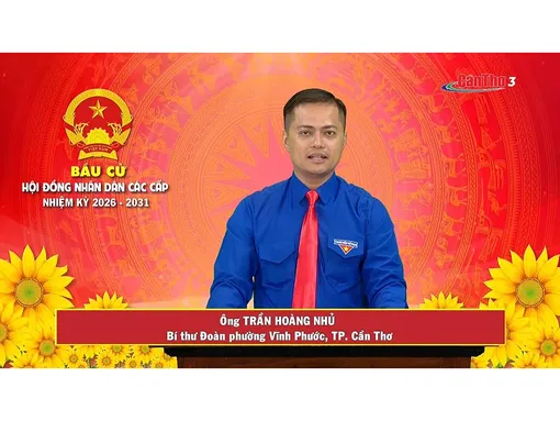 Ông Trần Hoàng Nhủ – Bí thư Đoàn phường Vĩnh Phước, TP. Cần Thơ