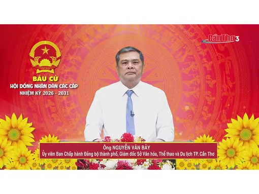 Ông Nguyễn Văn Bảy – Ủy viên Ban Chấp hành Đảng bộ thành phố, Giám đốc Sở Văn hóa, Thể thao và Du lịch TP. Cần Thơ