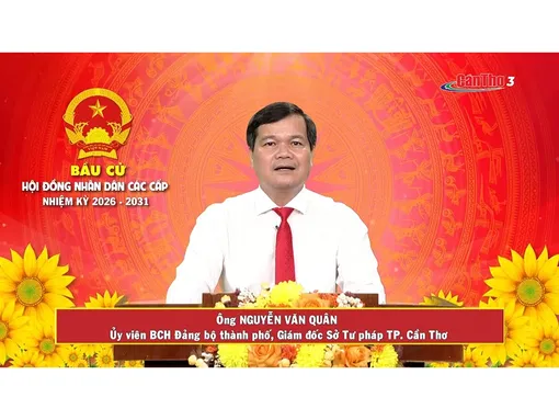 Ông Nguyễn Văn Quân – Ủy viên BCH Đảng bộ thành phố, Giám đốc Sở Tư pháp TP. Cần Thơ