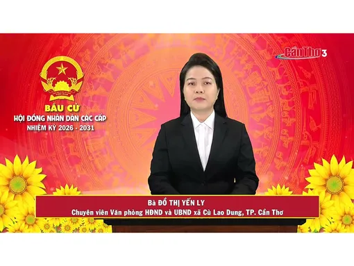 Bà Đồ Thị Yến Ly – Chuyên viên văn phòng HĐND xã Cù Lao Dung, TP. Cần Thơ