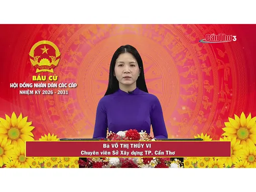 Bà Võ Thị Thúy Vi – Chuyên viên Sở Xây dựng TP. Cần Thơ