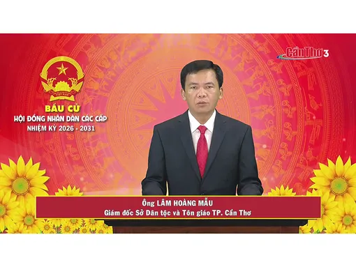 Ông Lâm Hoàng Mẫu – Giám đốc Sở Dân tộc và Tôn giáo TP. Cần Thơ