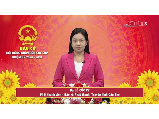 Bà Lê Cúc Vy – Phát thanh viên – Báo và Phát thanh, Truyền hình Cần Thơ