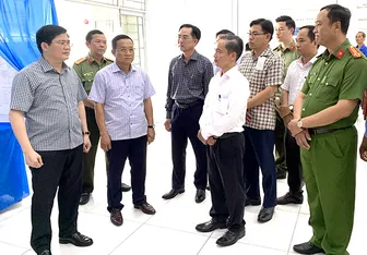 Lãnh đạo TP Cần Thơ kiểm tra công tác bầu cử tại xã Thới Hưng, Trung Hưng, Thạnh Phú và Cờ Đỏ