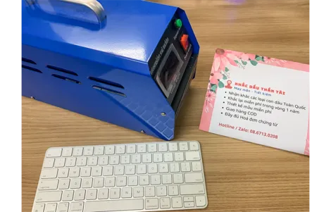 Khắc dấu công nghệ Laser: Giải pháp hiện đại để tạo ra con dấu sắc nét