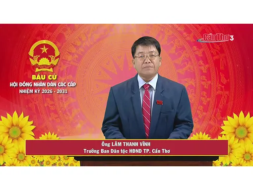 Ông Lâm Thanh Vĩnh – Trưởng Ban Dân tộc HĐND TP. Cần Thơ