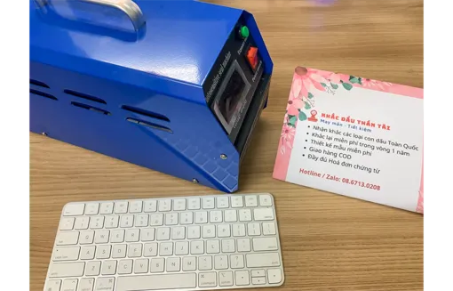 Khắc dấu công nghệ Laser: Giải pháp hiện đại để tạo ra con dấu sắc nét