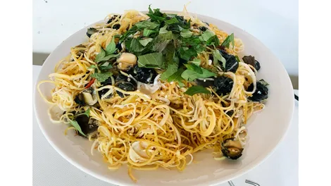 Gỏi ốc miền Tây dân dã