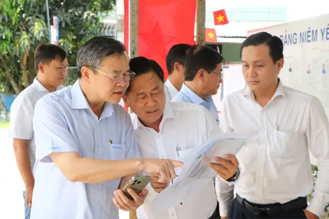 Chuẩn bị đầy đủ cơ sở vật chất tại các khu vực bỏ phiếu để cử tri tham gia bầu cử dân chủ và đúng pháp luật