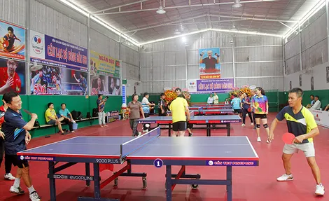 Điểm hẹn mới của phong trào bóng bàn Cần Thơ