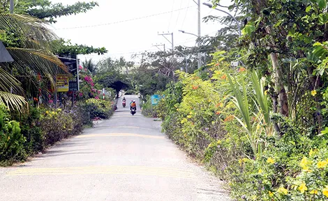 Cù Lao Dung có nhiều tiềm năng phát triển du lịch nhưng còn bị “níu chân” bởi hạ tầng giao thông