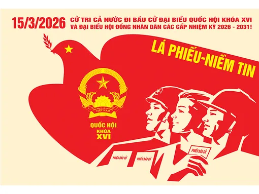 Lá phiếu vì tương lai đất nước