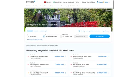 Kinh nghiệm đặt vé máy bay đi Hà Nội giá rẻ cho những người lần đầu bay