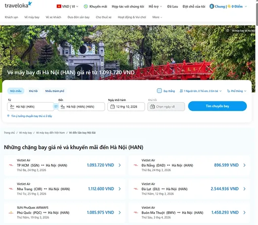 Kinh nghiệm đặt vé máy bay đi Hà Nội giá rẻ cho những người lần đầu bay