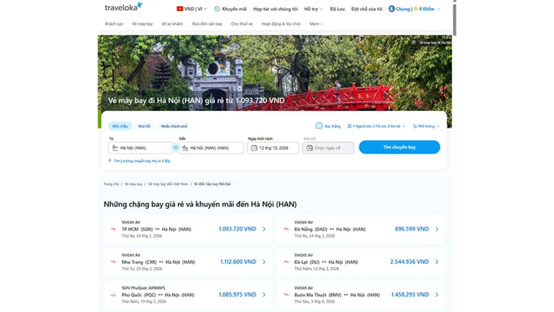 Kinh nghiệm đặt vé máy bay đi Hà Nội giá rẻ cho những người lần đầu bay
