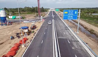 Tạm dừng khai thác đoạn cao tốc Hậu Giang - Cà Mau