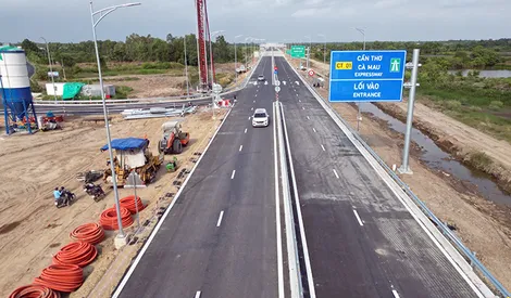 Tạm dừng khai thác đoạn cao tốc Hậu Giang - Cà Mau