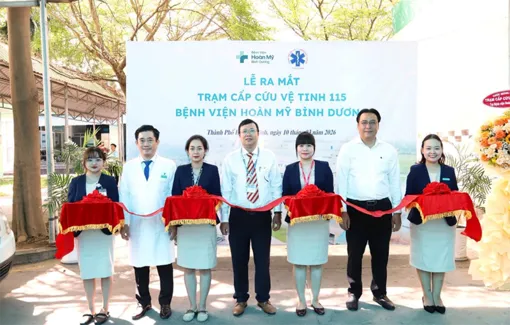Bệnh viện Hoàn Mỹ Bình Dương ra mắt Trạm Cấp cứu Vệ tinh 115