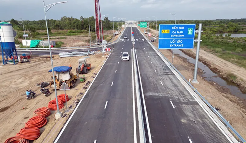 Tạm dừng khai thác đoạn cao tốc Hậu Giang - Cà Mau