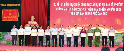 Xây dựng địa bàn không ma túy là nhiệm vụ trọng tâm, thường xuyên