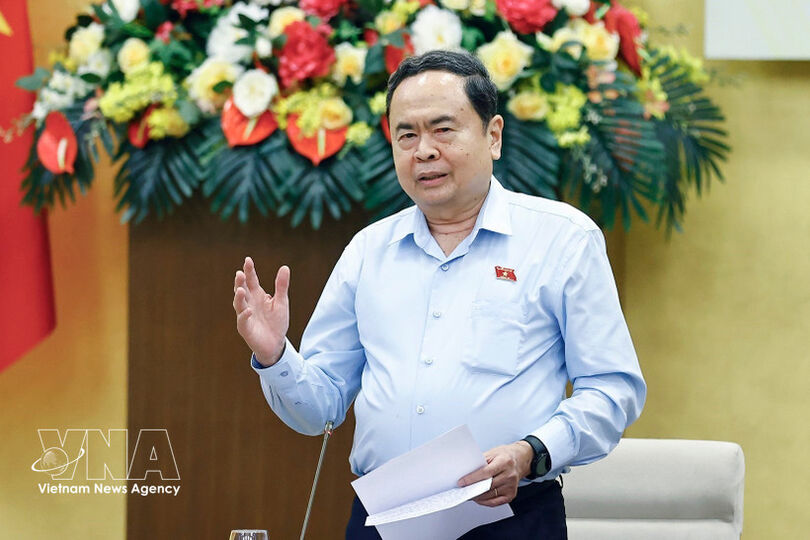 NA Chairman calls for stronger coordination with Vietnam Fatherland Front in law-making