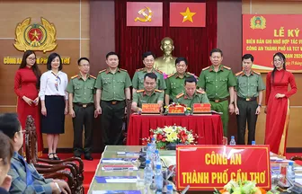 MobiFone ký kết hợp tác với Công an TP Cần Thơ thúc đẩy chuyển đổi số