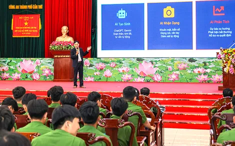 Nâng cao năng lực đoàn viên thanh niên Công an TP Cần Thơ trong lĩnh vực an ninh mạng