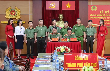 MobiFone ký kết hợp tác với Công an TP Cần Thơ thúc đẩy chuyển đổi số