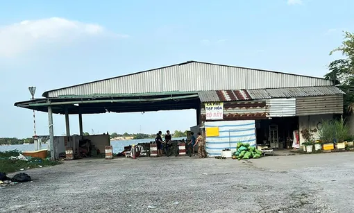 Bến phà Cồn Khương vẫn chưa hoạt động trở lại